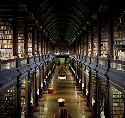 Trinity College Dublin-The Long Room-Old Library