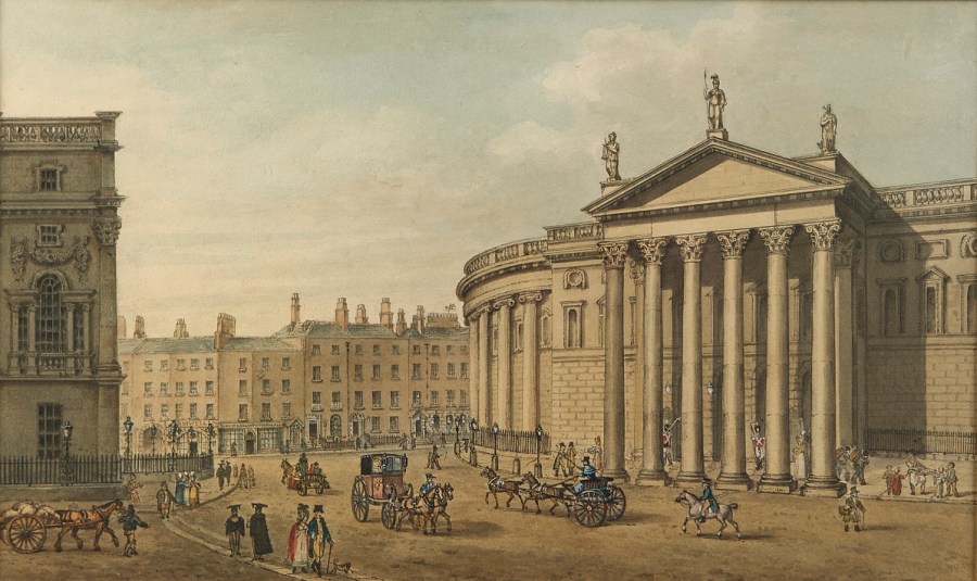 Samuel Brocus View of College Green