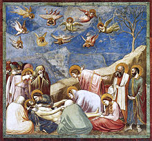 Giotto Scrovegni Chapel Lamentation_(The_Mourning_of_Christ)_adj