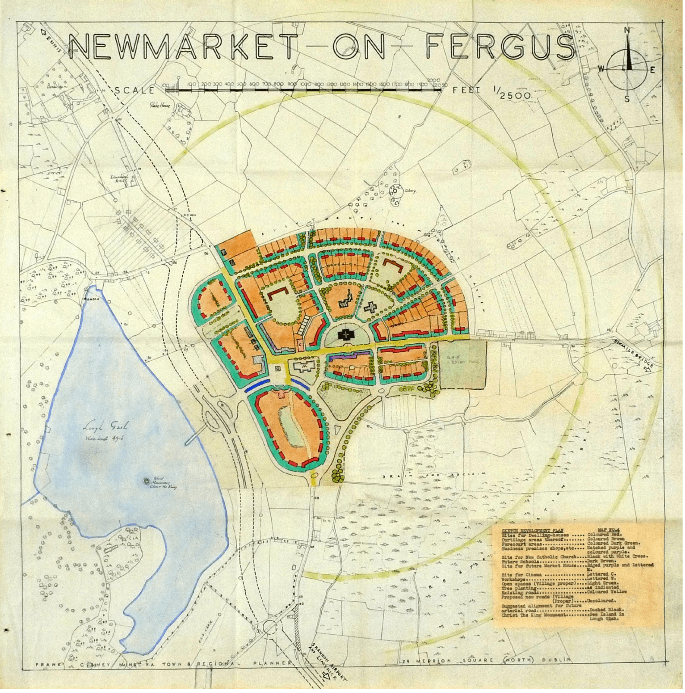 NEWMarket on Fergus Sktech Plan by FRank Gibney
