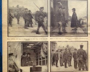 Daily Sketch Newspaper from Dublin City Library exhibition Citizens in Conflict