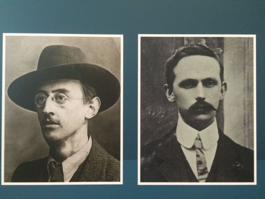 Plunkett and Cenant from Dublin City Library exhibition Citizens in Conflict