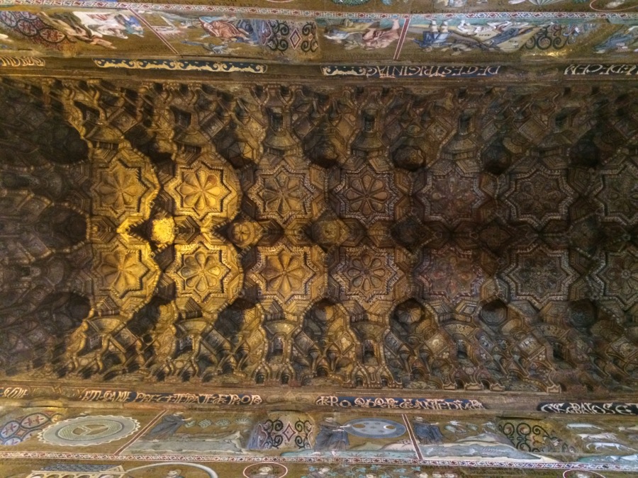 2 Arab ceiling 2 Cappella Palatina Palermo Pic by Arran Q Henderson & Dublin Decoded.JPG