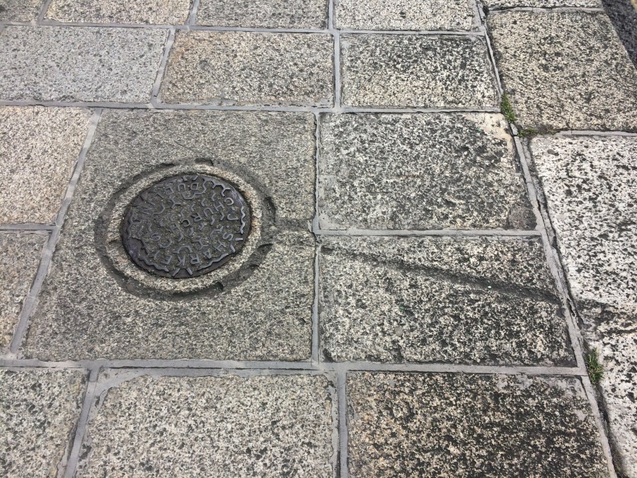 Fitzwilliam Sq Iron Cover CH w Water Groove 2