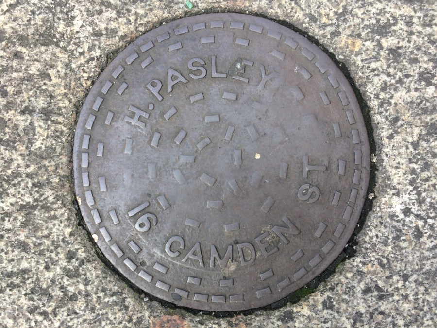 H Paseley CH Camden St Iron Cover