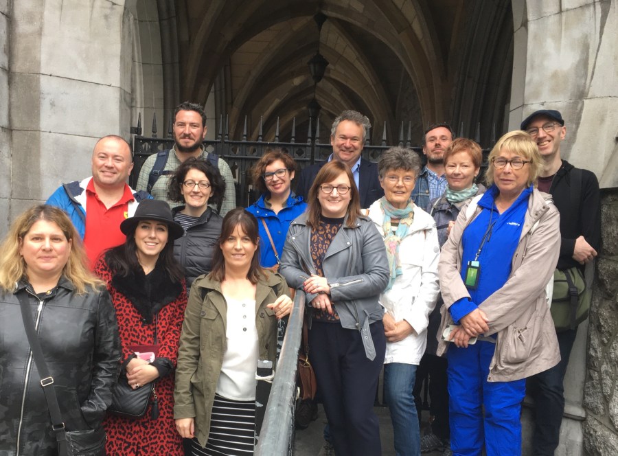 Private guests on a Dublin Decoded Victorian Tour with Arran Henderson June 2019 copyright Arran Henderson